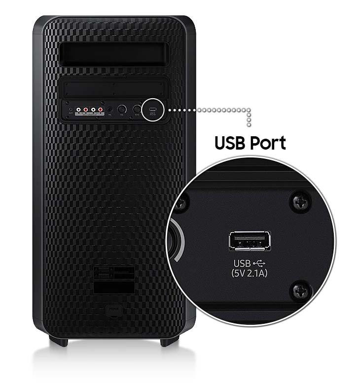 Tích hợp cổng USB 