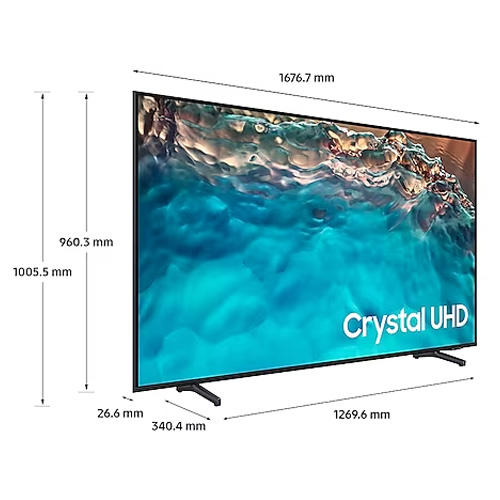 Samsung Smart TV Crystal UHD 4K BU8000