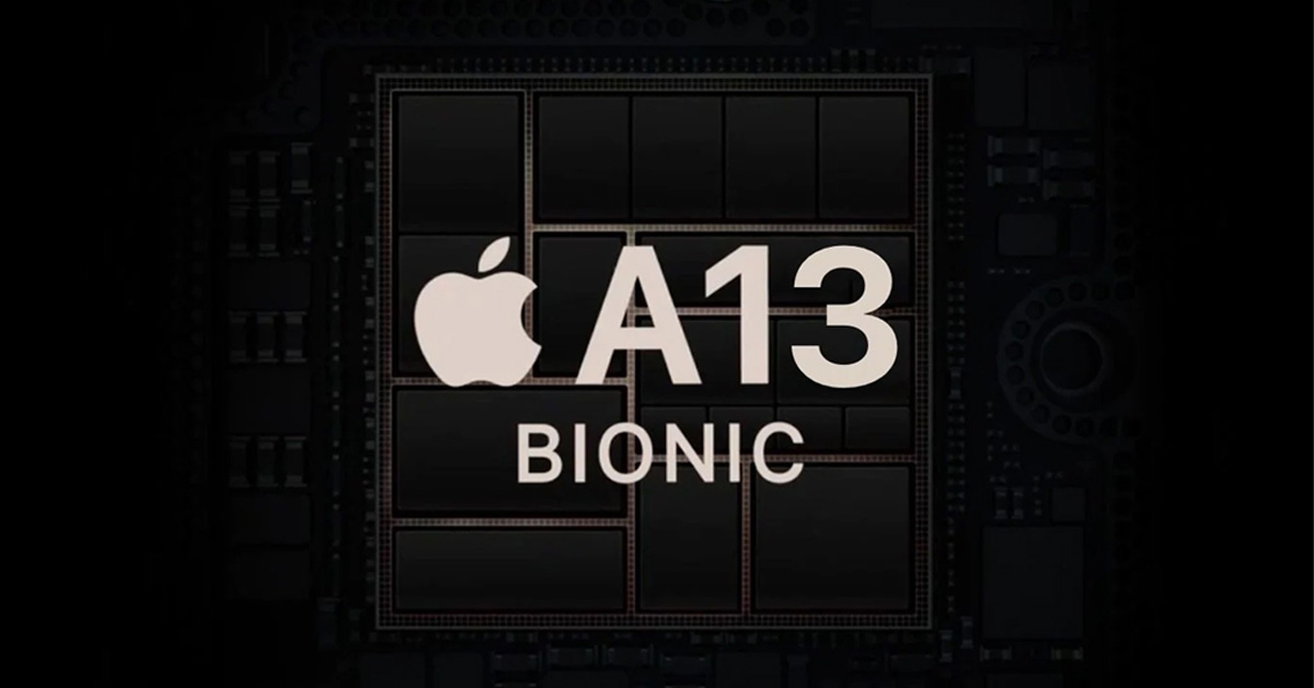 Chip Apple A13 Bionic 6 nhân cho hiệu suất cao