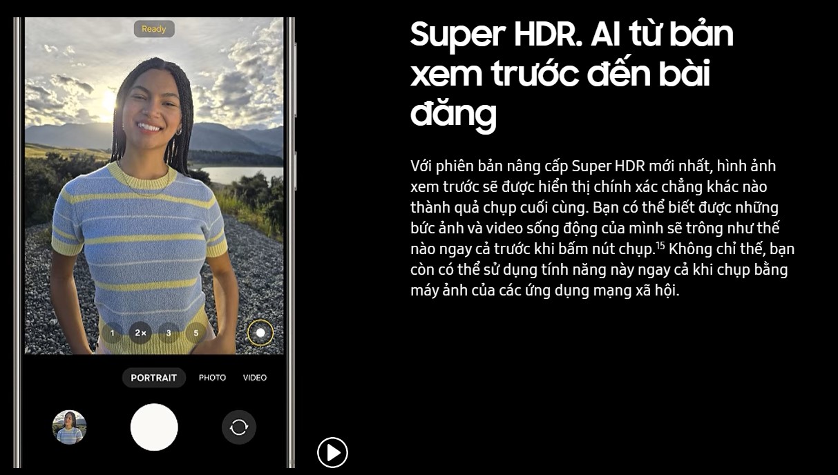 Super HDR. AI từ bản xem trước đến bài đăng