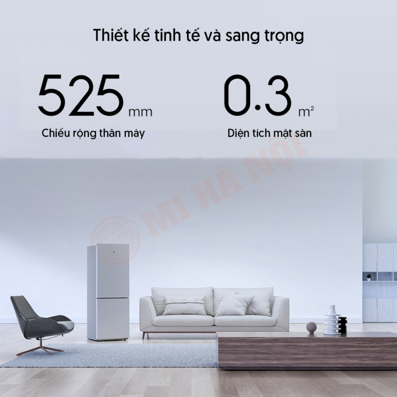 Tủ lạnh Xiaomi Mijia 2 cánh 185L