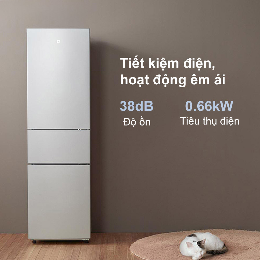 Tủ lạnh Xiaomi Mijia 3 cánh 215L