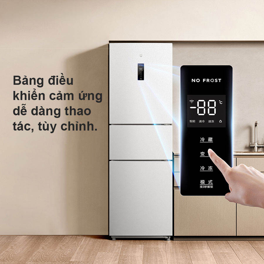 Tủ lạnh Xiaomi Mijia 3 cánh 256L