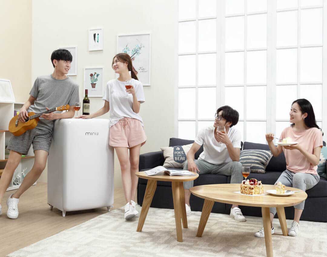 Tủ lạnh Xiaomi Mijia MiniJ Retro 121L